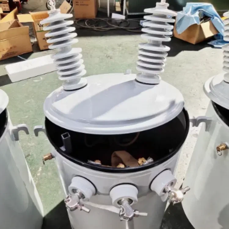 Single-Phase Overhead Type Pole Mounted Mild Steel Distribution Power Transformers4