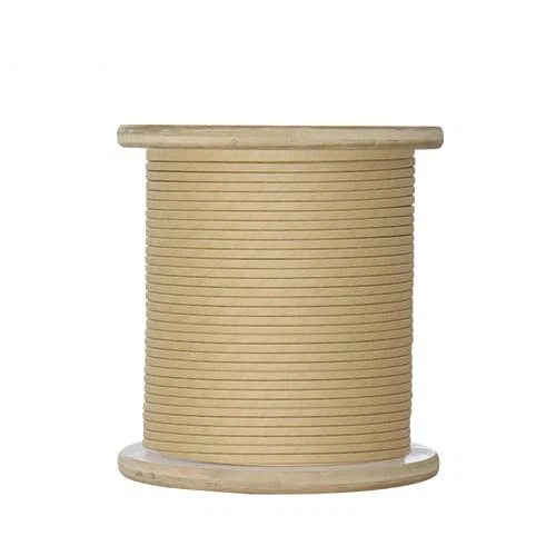 Täpsusega paberiga kaetud traat